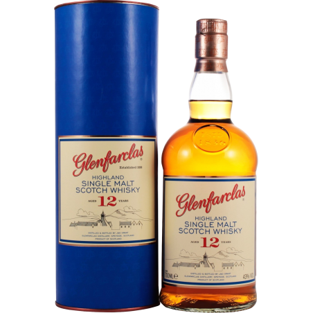 Glenfarclas 12 ans - Whisky Ecossais - 40° 70cl