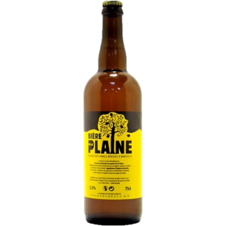 Bière La Plaine - Blonde - 75cl 5.5°