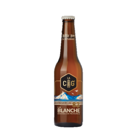 Bière - La Cig - Blanche - 33cl 4.8°
