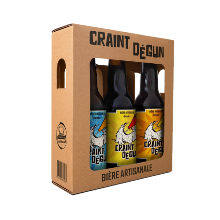 Coffret Craint Dégun Kraft - 3 Bières