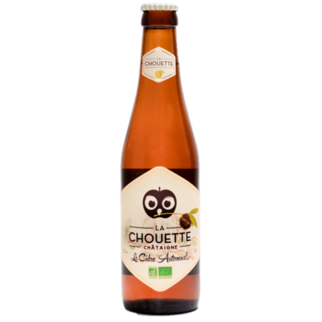 Cidre La Chouette - Châtaigne Bio 33cl 5°