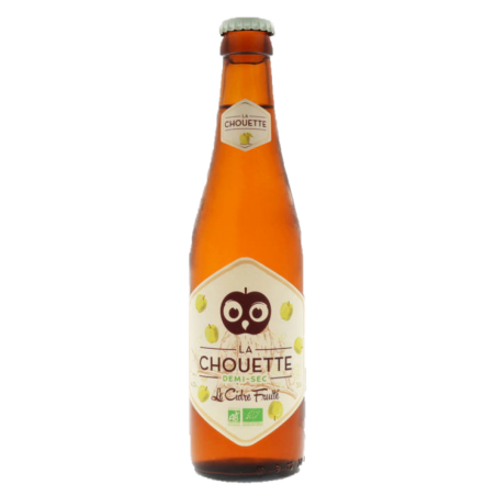 Cidre La Chouette - Demi Sec Bio 33cl 4°