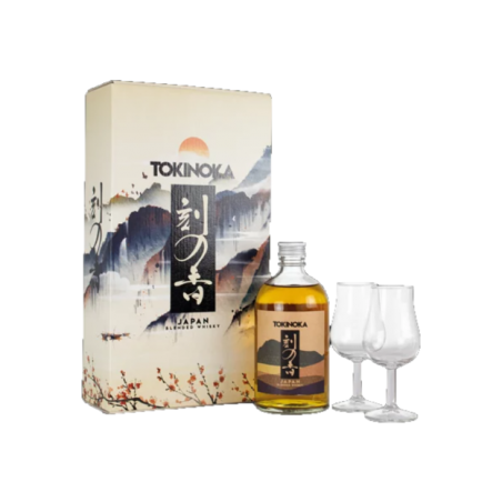 Whisky - Tokinoka Coffret 2 Verres - 50cl 40°