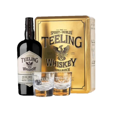Whisky - Teeling Coffret Carton + 2 verres 46° 70cl