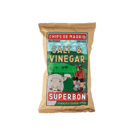 Superbon - Chips De Madrid - Vinaigre 135g